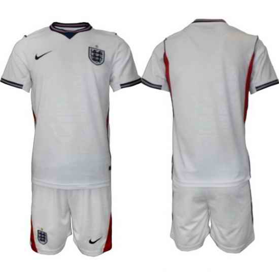 England FIFA World Cup 2026 White Soccer Jersey Blank White